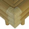 vidaXL Table de chevet 2 pcs 60 x 60 x 40 cm Bambou naturel