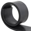 vidaXL Bordure en caoutchouc de chasse-neige noir 80x8x1 cm