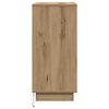 vidaXL Cabinet de chevet avec tiroir Ch&ecirc;ne artisanal 71 x 34,5 x 75 cm
