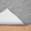 vidaXL Tapis en fausse Tafalla Gris 80 x 250 cm Polyester
