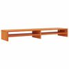 vidaXL Support de moniteur marron miel 100x24x13 cm bois de pin solide
