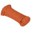 vidaXL Corde de bateau Orange 4 mm 250 m Polypropyl&egrave;ne
