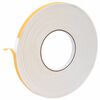 vidaXL Ruban adh&eacute;sif en mousse 10 pc Blanc 10mm x 10m Mousse CR