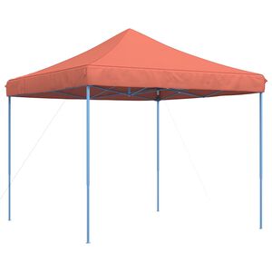 vidaXL Tente de f&ecirc;te Terre cuite 292 x 292 x 315 cm Tissu Oxford