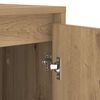 vidaXL Armoire pour machine &agrave; laver Ch&ecirc;ne artisanal 87 x 60 x 89 cm