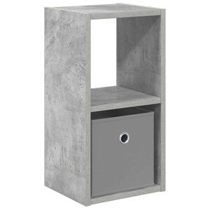 vidaXL Table de chevet Gris b&eacute;ton 25,5 x 22 x 49,5 cm