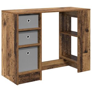 vidaXL Bureau Bois ancien 100 x 40 x 75 cm Bois d'ing&eacute;nierie