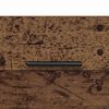 vidaXL Cabinet de chevet 2 pcs Bois ancien et noir 40 x 35 x 47,5 cm