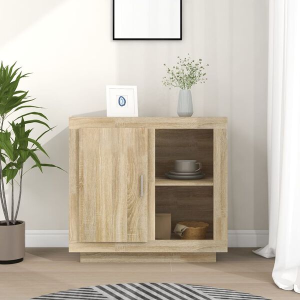 vidaXL Buffet Ch&ecirc;ne sonoma 80x40x75 cm
