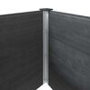 vidaXL Lit sur&eacute;lev&eacute; de jardin Gris 300x100x54 cm WPC