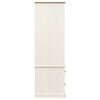 vidaXL Garde-robe VIGO blanc 90x55x170 cm bois massif de pin
