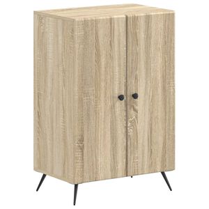 vidaXL Cabinet &agrave; chaussures BREDA 59,5 x 39,5 x 90 cm Ch&ecirc;ne Sonoma