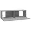 vidaXL Ensemble de meubles TV 8 pcs Sonoma gris Bois d'ing&eacute;nierie