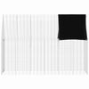 vidaXL Cage pour lapins Argent&eacute; 300 x 100 x 210 cm Acier galvanis&eacute;
