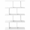 vidaXL &Eacute;tag&egrave;re cube murale 12 compartiments blanc bois d'ing&eacute;nierie