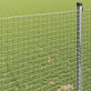 vidaXL Cl&ocirc;ture en fil soud&eacute; Argent 0.6 x 50 m