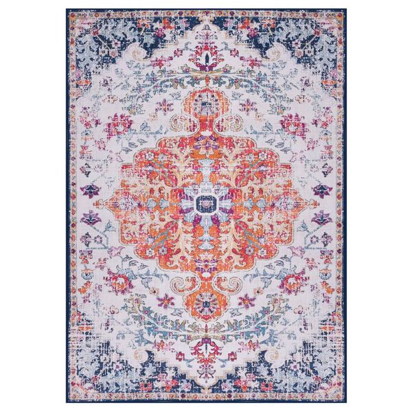 vidaXL Tapis imprim&eacute; Multicolore 120x160 cm Tissu