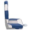 vidaXL Ensemble de si&egrave;ges de bateau pliables lot de 2 dossier haut