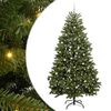 vidaXL Sapin de No&euml;l artificiel 300 cm 300 LED Blanc chaud Vert