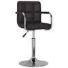 vidaXL Chaise de salle &agrave; manger Noir Similicuir