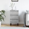 vidaXL Buffet gris b&eacute;ton 40x35x70 cm bois d'ing&eacute;nierie