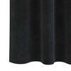 vidaXL Rideaux occultants 2 pcs Noir 140 x 245 cm Velours