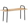 vidaXL Banc 110 cm Bois de manguier brut