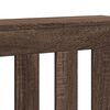 vidaXL Cache-radiateur ch&ecirc;ne marron 175x20x82 cm bois d'ing&eacute;nierie