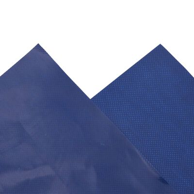 vidaXL Bâche bleu 1,5x10 m 650 g/m²