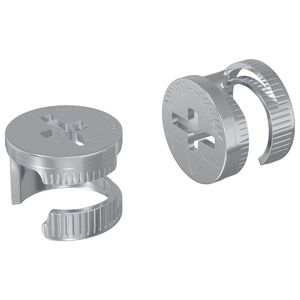 vidaXL &Eacute;crous &agrave; Verrou &agrave; Came 2 pc Argent&eacute; 12 x 10 mm M&eacute;tал