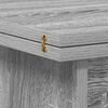 vidaXL Table basse Gris Sonoma 55 x 54,5 x 45 cm Bois d'ingénierie