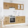 vidaXL Ensemble d'armoires de cuisine 8 pcs Kalmar bois d'ing&eacute;nierie
