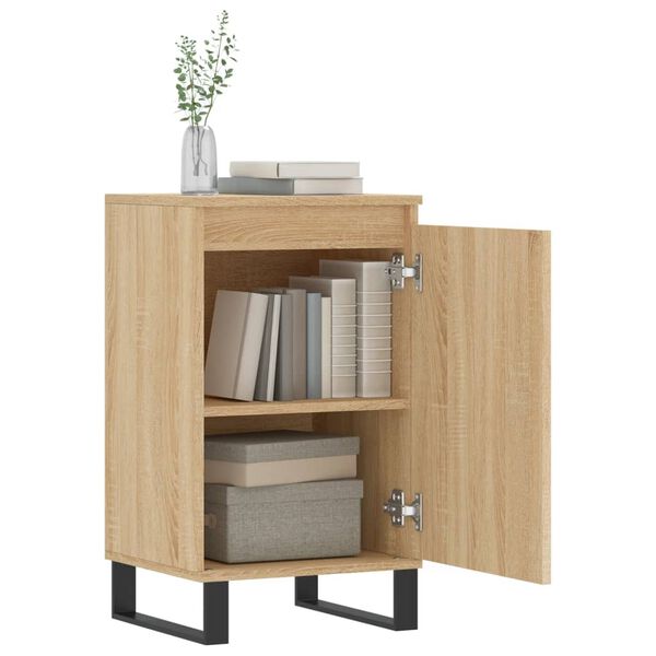 vidaXL Buffet ch&ecirc;ne sonoma 40x35x70 cm bois d'ing&eacute;nierie