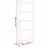 vidaXL Porte int&eacute;rieure ORKDAL Blanc 86 x 198,5 cm Contreplaqu&eacute;