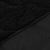 vidaXL Duvet complet toute l'ann&eacute;e Matelass&eacute; Noir 135 x 200 cm