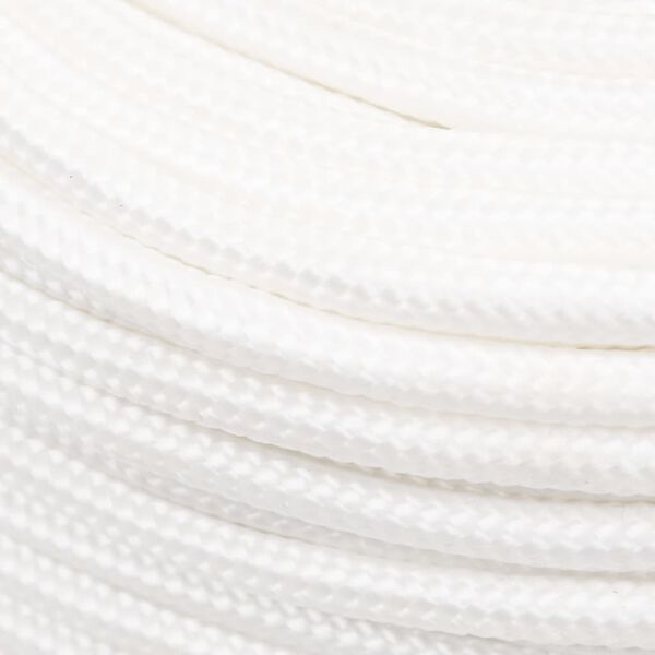 vidaXL Corde de bateau Blanc complet 6 mm 50 m Polypropyl&egrave;ne