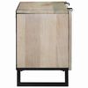 vidaXL Unites TV avec tiroir Blanc 105 x 33 x 46 cm Bois d'ing&eacute;nierie