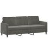 vidaXL Ensemble de canap&eacute;s 3 pcs coussins d&eacute;coratifs et coussins