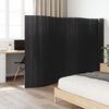 vidaXL Cloison de s&eacute;paration gris largeur 800 cm hauteur 165 cm bambou