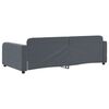 vidaXL Lit de repos sans matelas gris fonc&eacute; 100x200 cm velours
