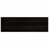 vidaXL Marches d'escalier 16 pcs marron fonc&eacute; 80x25x2 cm ch&ecirc;ne massif