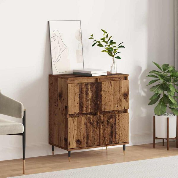 vidaXL Buffet Bois ancien 60 x 35 x 70 cm