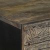 vidaXL Buffet 60x33x100 cm bois de manguier massif