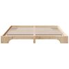 vidaXL Cadre de lit Naturel 180 x 200 cm Pin massif