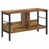 vidaXL &Eacute;tag&egrave;re 2 niveaux 82 x 32 x 47 cm Bois d'ing&eacute;nierie Bois Ancien
