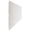 vidaXL Bordures de pelouse 10 pcs 25x103 cm acier inoxydable