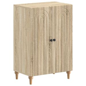 vidaXL Cabinet &agrave; chaussures ALKMAAR 59,5 x 39,5 x 90 cm Ch&ecirc;ne Sonoma