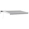 vidaXL Store r&eacute;tractable manuel avec LEDs 3,5 x 2,5 m