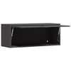 vidaXL Armoire murale pour garage Noir 90 x 33 x 35 cm