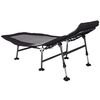 Eurotrail Lit de camping Royal Gris et noir